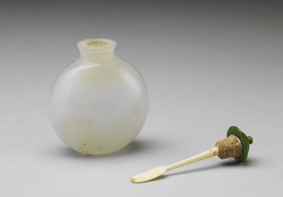 图片[2]-Opaque white glass snuff bottle, 18th-19th century, Qing dynasty-China Archive